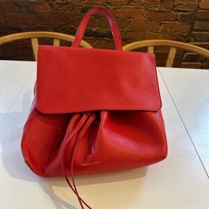 Mansur Gavriel Soft Lady Bag in Poppy
